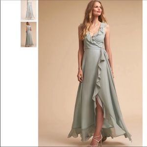 Donna Morgan BHLDN Julliard Dress in "Mist"